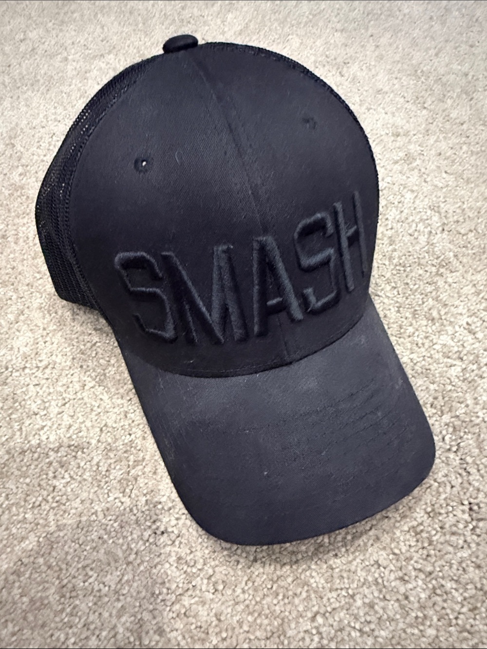 SMASH Nashville Smashville Nashvegas Nashvillian Black Trucker Cap SnapBack